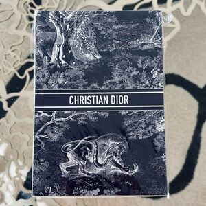 Christian Dior Blue and White Notebook Journal